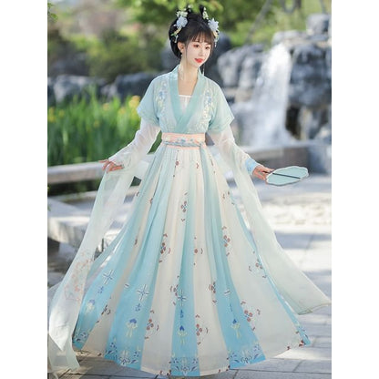 Traditional Chinese Floral Costume Set SpreePicky