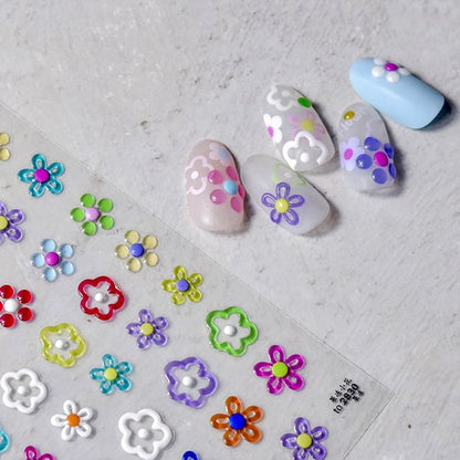 Cartoon Nail Art Stickers SpreePicky