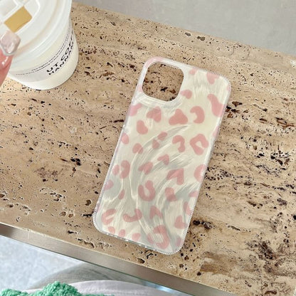 Leopard Print Phone Case - iPhone 15 Pro Max / 15 Pro / 15 Plus / 15 / 14 Pro Max / 14 Pro / 14 Plus / 14 / 13 Pro Max / 13 Pro / 13 / 13 mini / 12 Pro Max / 12 Pro / 12 / 12 mini / 11 Pro Max / 11 Pro / 11 SpreePicky