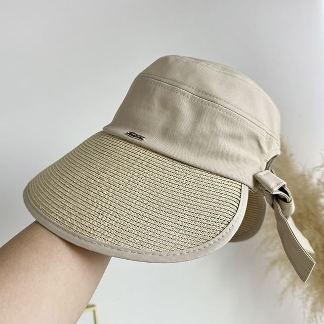 Straw Panel Sun Hat SpreePicky