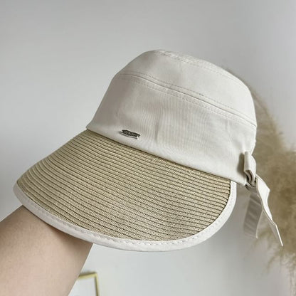 Straw Panel Sun Hat SpreePicky