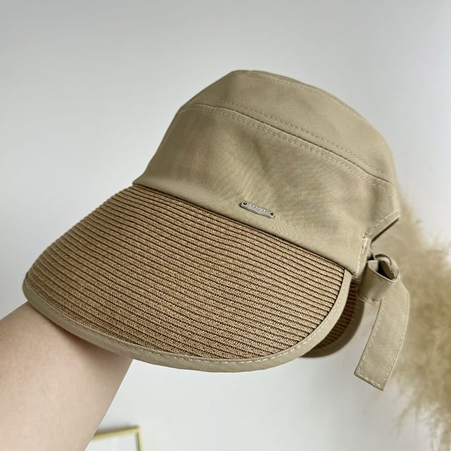 Straw Panel Sun Hat SpreePicky