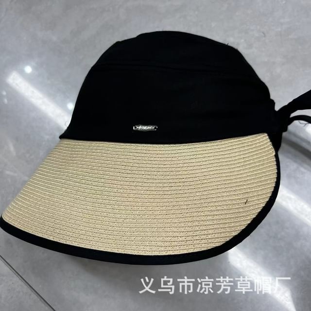 Straw Panel Sun Hat SpreePicky