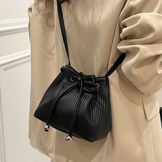 Ribbed Bucket Bag SpreePicky