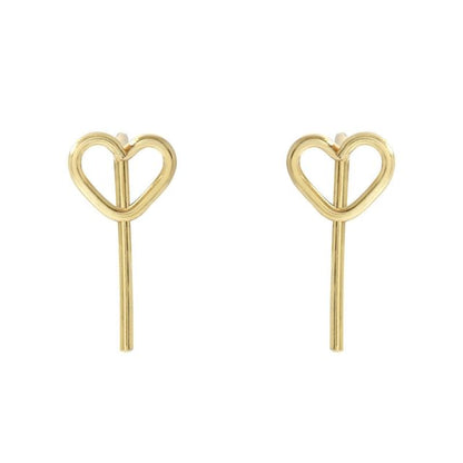 Heart Alloy Ear Jacket mySite