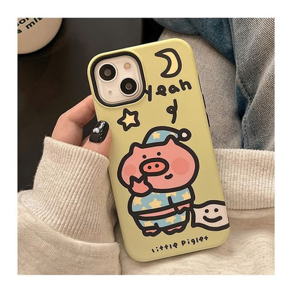 Pig Phone Case - iPhone 15 Pro Max / 15 Pro / 15 Plus / 15 / 14 Pro Max / 14 Pro / 14 Plus / 14 / 13 Pro Max / 13 Pro / 13 / 13 mini / 12 Pro Max / 12 Pro / 12 / 12 mini / 11 Pro Max / 11 Pro / 11 SpreePicky