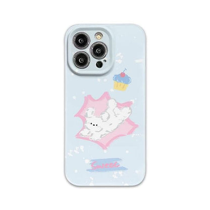 Dog Phone Case - iPhone 15 Pro Max / 15 Pro / 15 Plus / 15 / 14 Pro Max / 14 Pro / 14 Plus / 14 / 13 Pro Max / 13 Pro / 13 / 13 mini / 12 Pro Max / 12 Pro / 12 / 12 mini / 11 Pro Max / 11 Pro / 11 SpreePicky