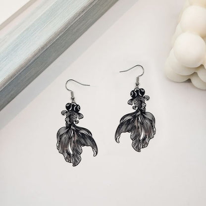 Goldfish Drop Hook Earring SpreePicky