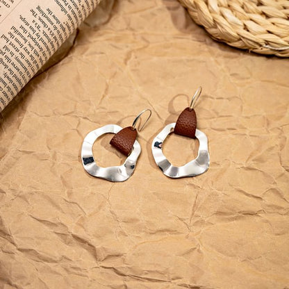 Metal Drop Hook Earring SpreePicky