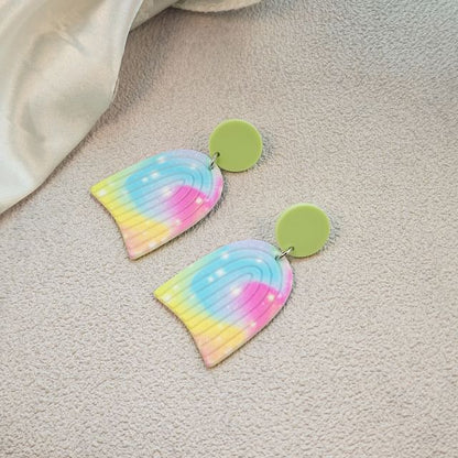 Geometric Drop Earring SpreePicky