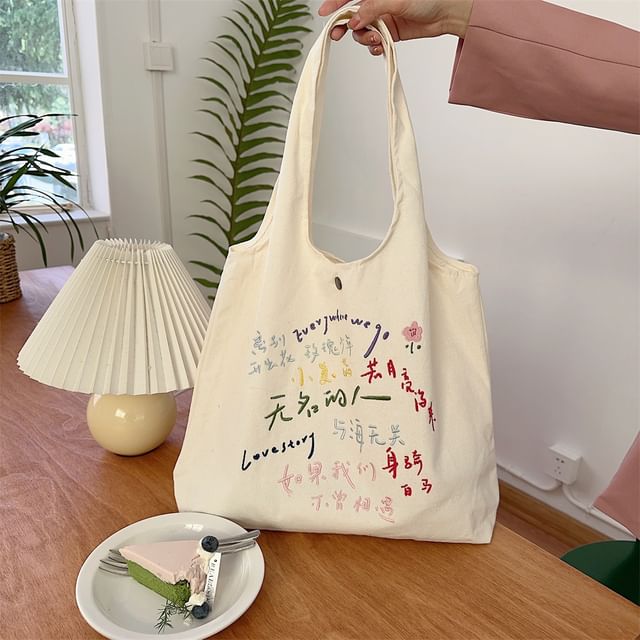 Embroidered Tote Bag SpreePicky