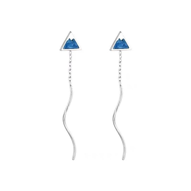 Triangle Threader Earring / Ear Stud SpreePicky