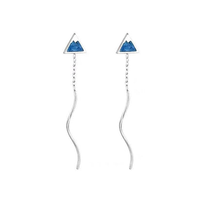 Triangle Threader Earring / Ear Stud SpreePicky