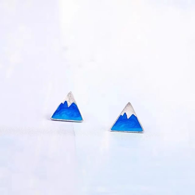 Triangle Threader Earring / Ear Stud SpreePicky