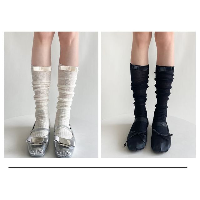 Ribbon Accent Socks / Set SpreePicky