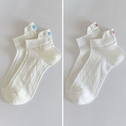 Bow Embroidery Socks Set SpreePicky