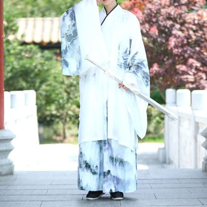 Eagle Print Hanfu Robe / Long SpreePicky