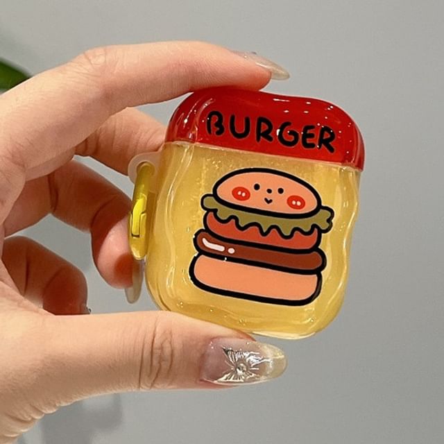 Burger French Fries Tomato Banana Airpods / Pro Earphone Case Skin SpreePicky