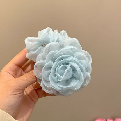 Floral Mesh Scrunchie SpreePicky