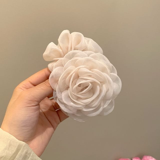 Floral Mesh Scrunchie SpreePicky