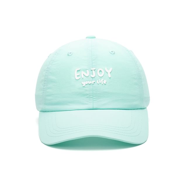 Embroidered Lettering / Ribbon Baseball Cap SpreePicky