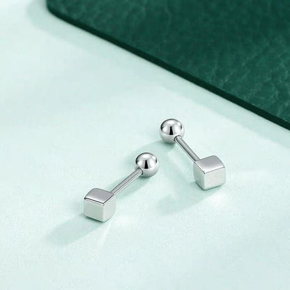 Cube Ear Stud mySite