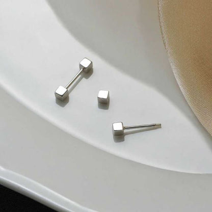 Cube Ear Stud mySite