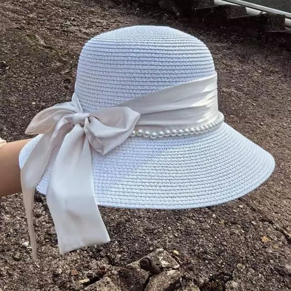 Bow Straw Hat SpreePicky