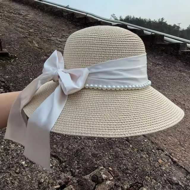 Bow Straw Hat SpreePicky