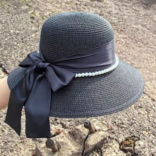 Bow Straw Hat SpreePicky