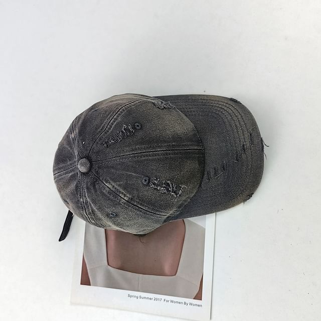 Distressed Baseball Cap SpreePicky