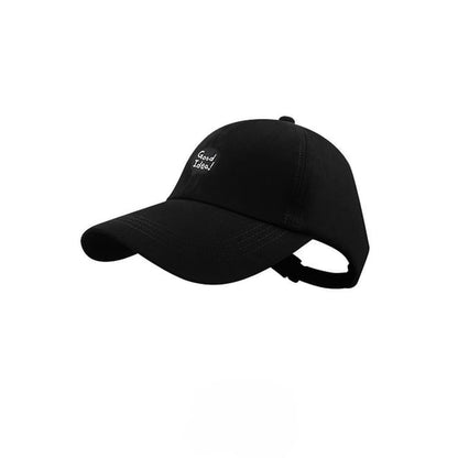 Lettering Embroidered Open Top Baseball Cap SpreePicky