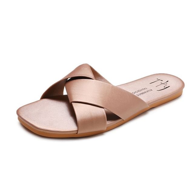 Knotted Slide Sandals SpreePicky