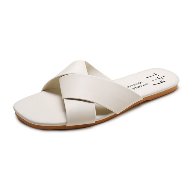 Knotted Slide Sandals SpreePicky