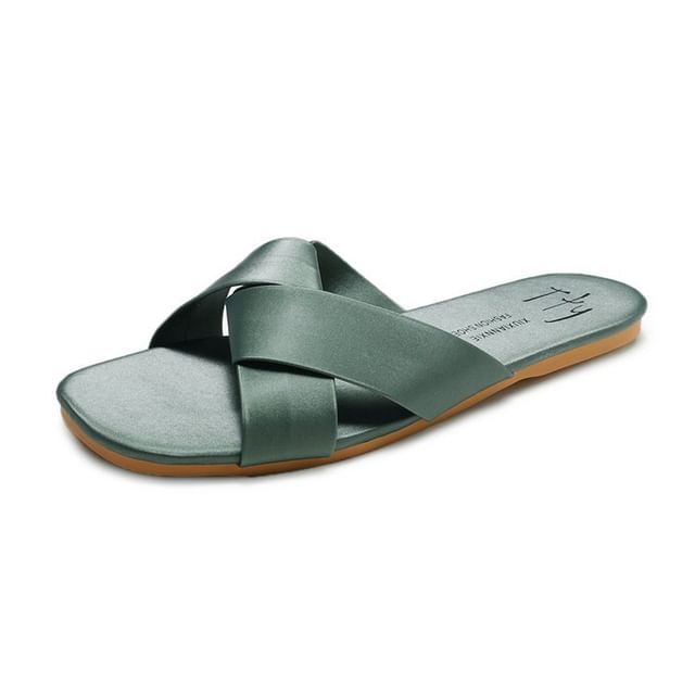 Knotted Slide Sandals SpreePicky