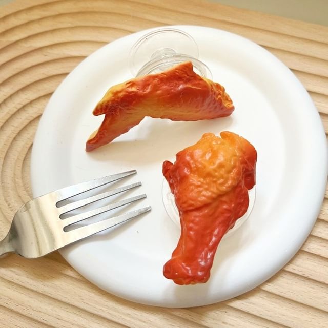 (Various Designs) Phone Wing Drumstick Plastic Chicken Stand Desktop / FashionChic