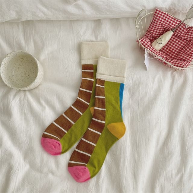 Color Block Socks SpreePicky