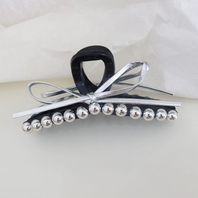 Bow Beaded Hair Claw SpreePicky