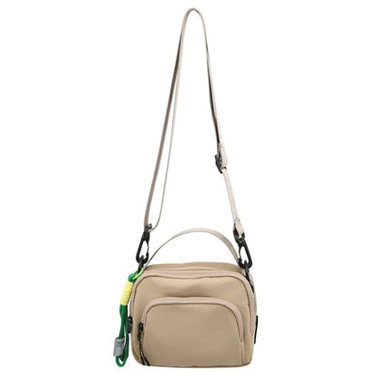 Plain Canvas Crossbody Bag mySite