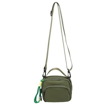 Plain Canvas Crossbody Bag mySite