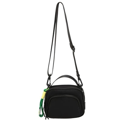 Plain Canvas Crossbody Bag mySite