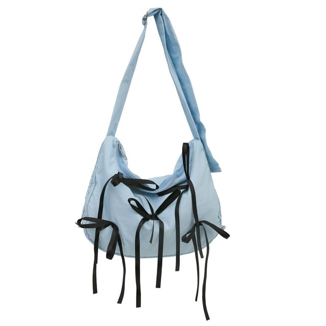 Bow Drawstring Crossbody Bag mySite