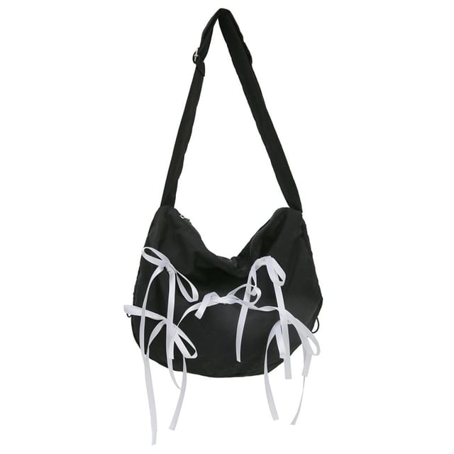 Bow Drawstring Crossbody Bag mySite