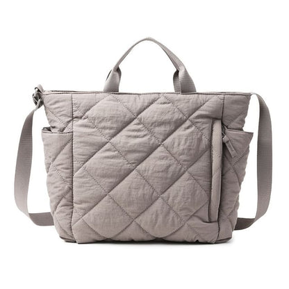 Quilted Tote Bag mySite