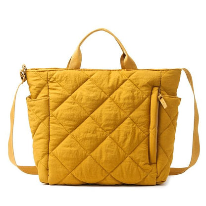 Quilted Tote Bag mySite