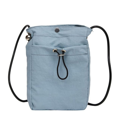 Plain Drawstring Crossbody Bag mySite