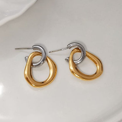 Alloy Half Hoop Earring SpreePicky