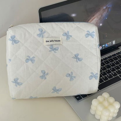 Bow Fabric Pencil Case SpreePicky