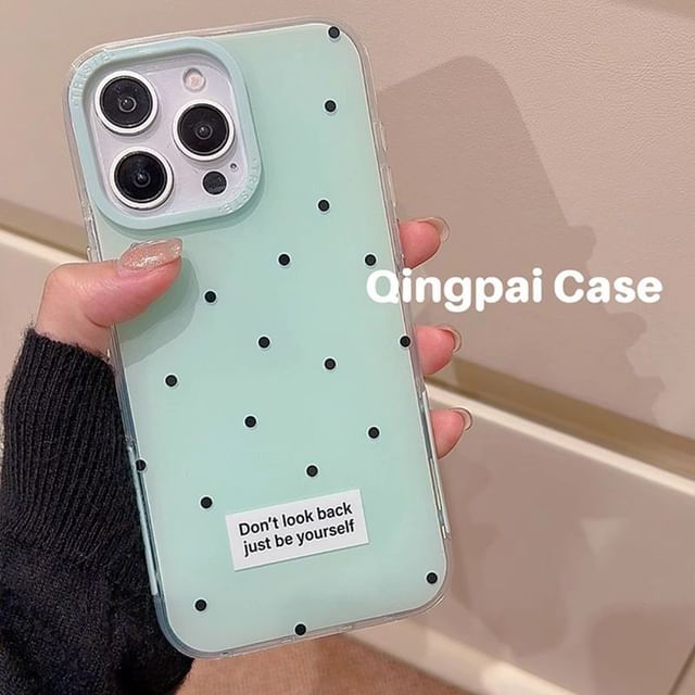 Dotted Phone Case - iPhone 15 Pro Max / 15 Pro / 15 / 14 Pro Max / 14 Pro / 14 / 13 Pro Max / 13 Pro / 13 / 12 Pro Max / 12 Pro / 12 SpreePicky