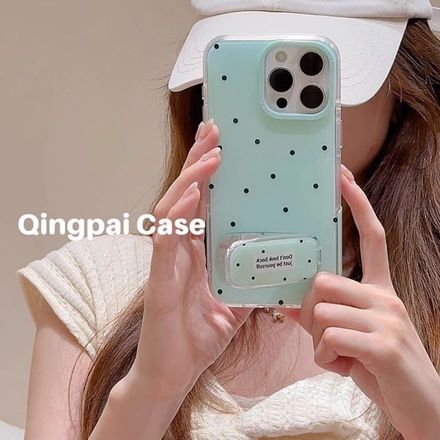 Dotted Phone Case - iPhone 15 Pro Max / 15 Pro / 15 / 14 Pro Max / 14 Pro / 14 / 13 Pro Max / 13 Pro / 13 / 12 Pro Max / 12 Pro / 12 SpreePicky